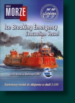 Nasze MORZE Ice Breaking Emergency Evacuation Vessel